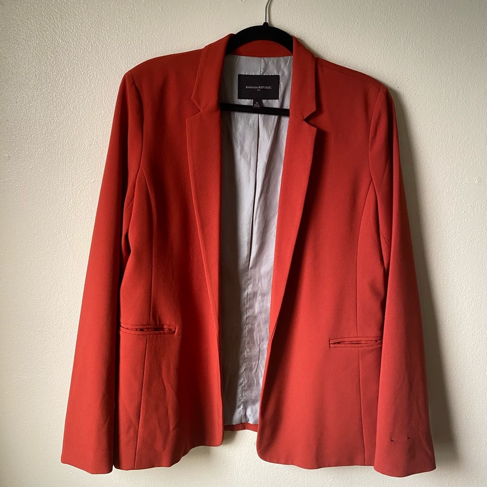 Banana Republic • Burnt Orange Blazer
